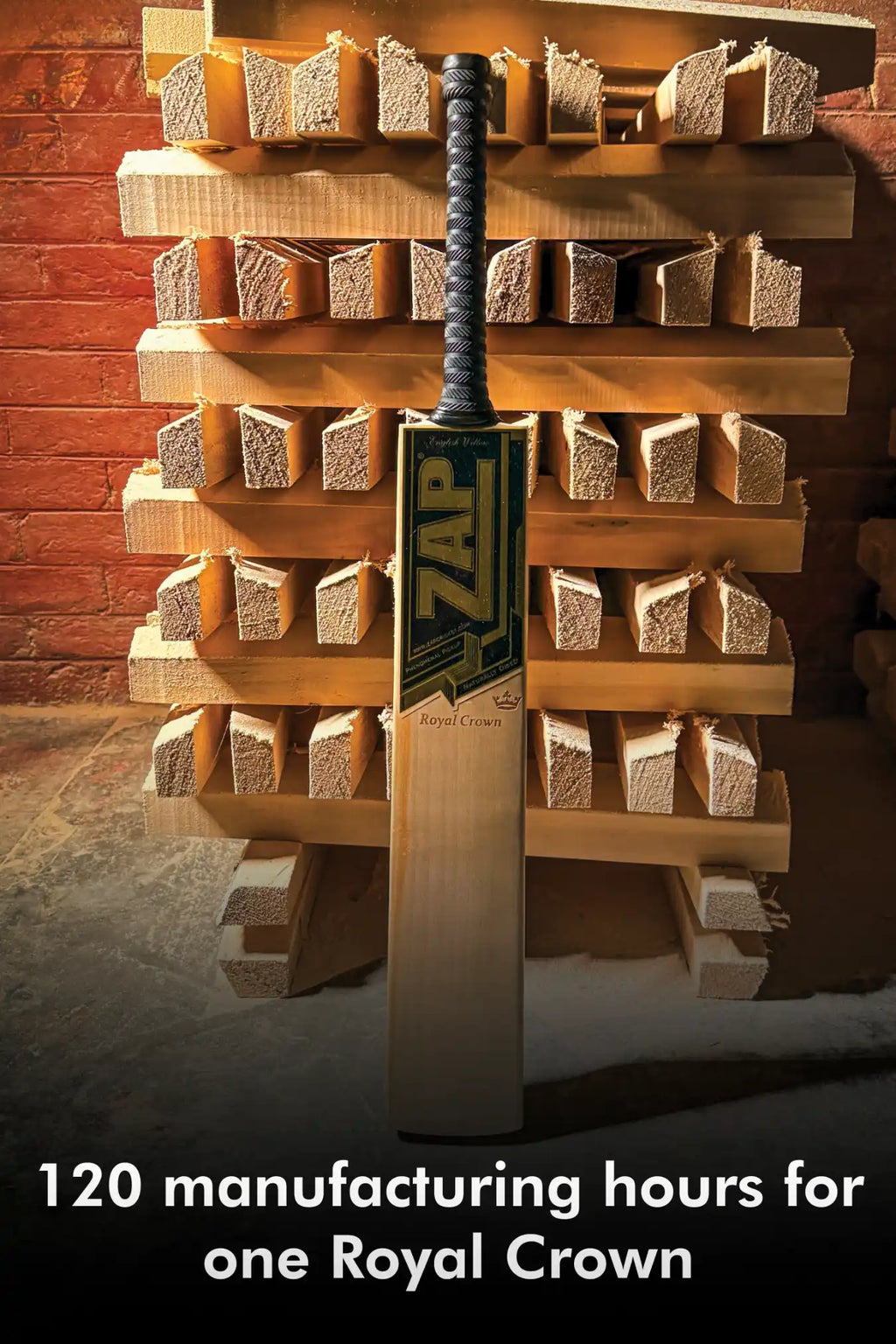 ZAP Royal Crown English Willow Bat-4