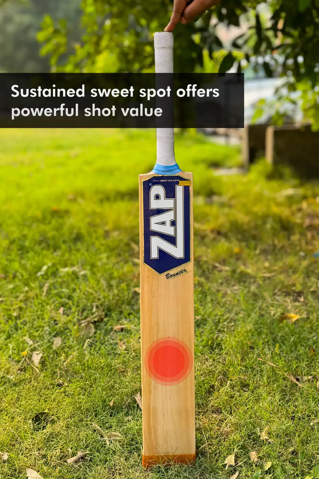 ZAP Bouncer Scoop Tennis Cricket Bat-1