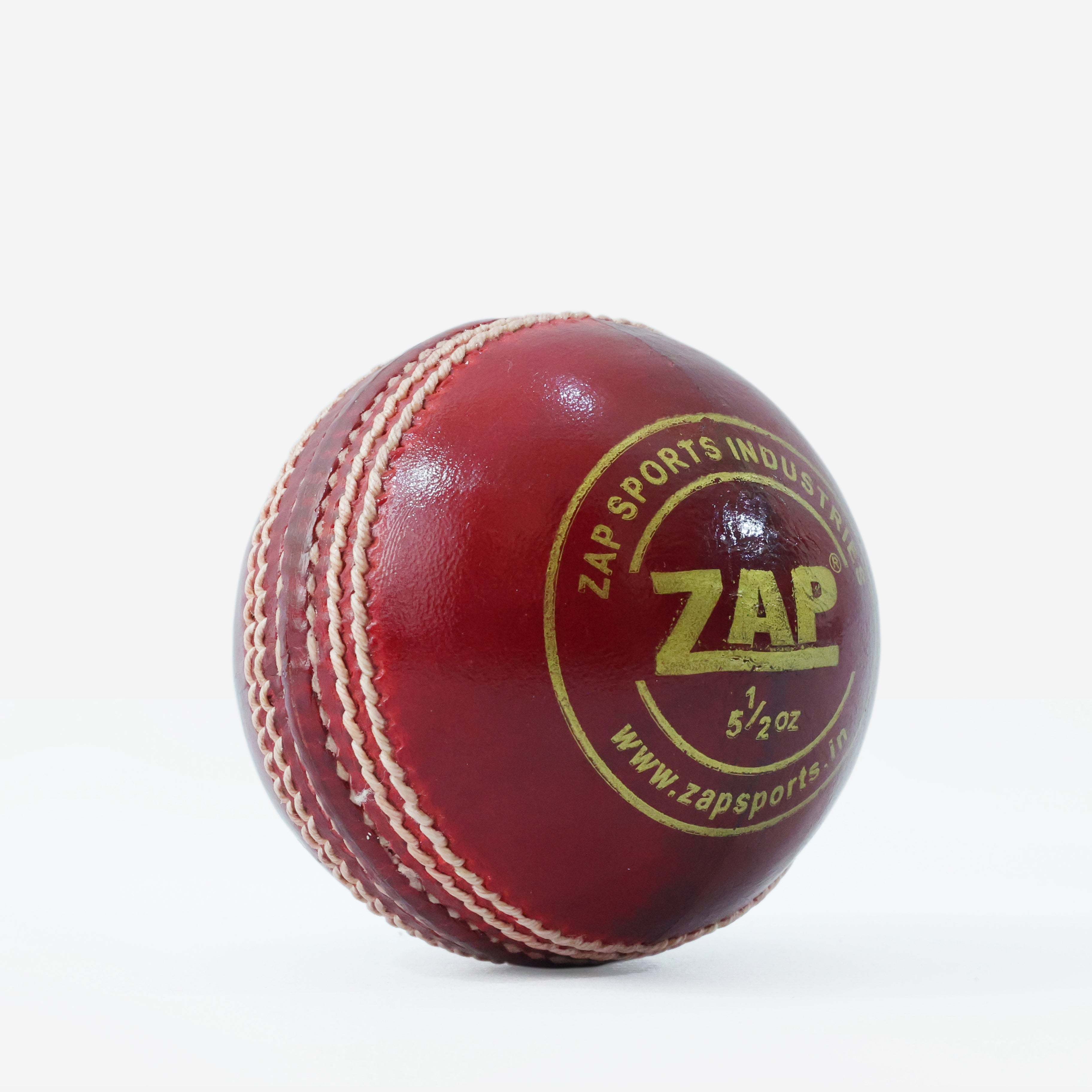 ZAP League Cricket Leather Ball-1