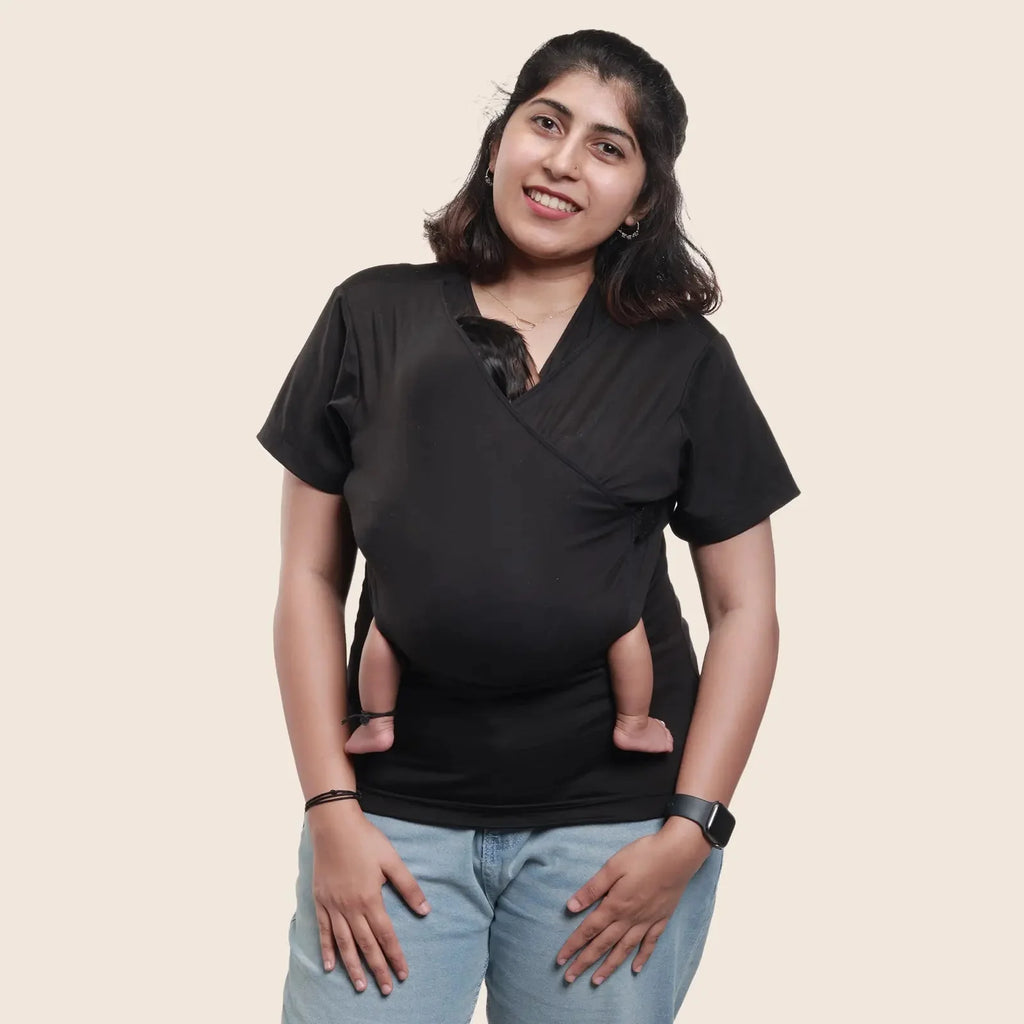 Women's Everyday T-Shirt Carrier(Newborn to 8KGs)-0
